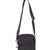 Outlet GANNI Gesteppte Crossbody-Tasche Black