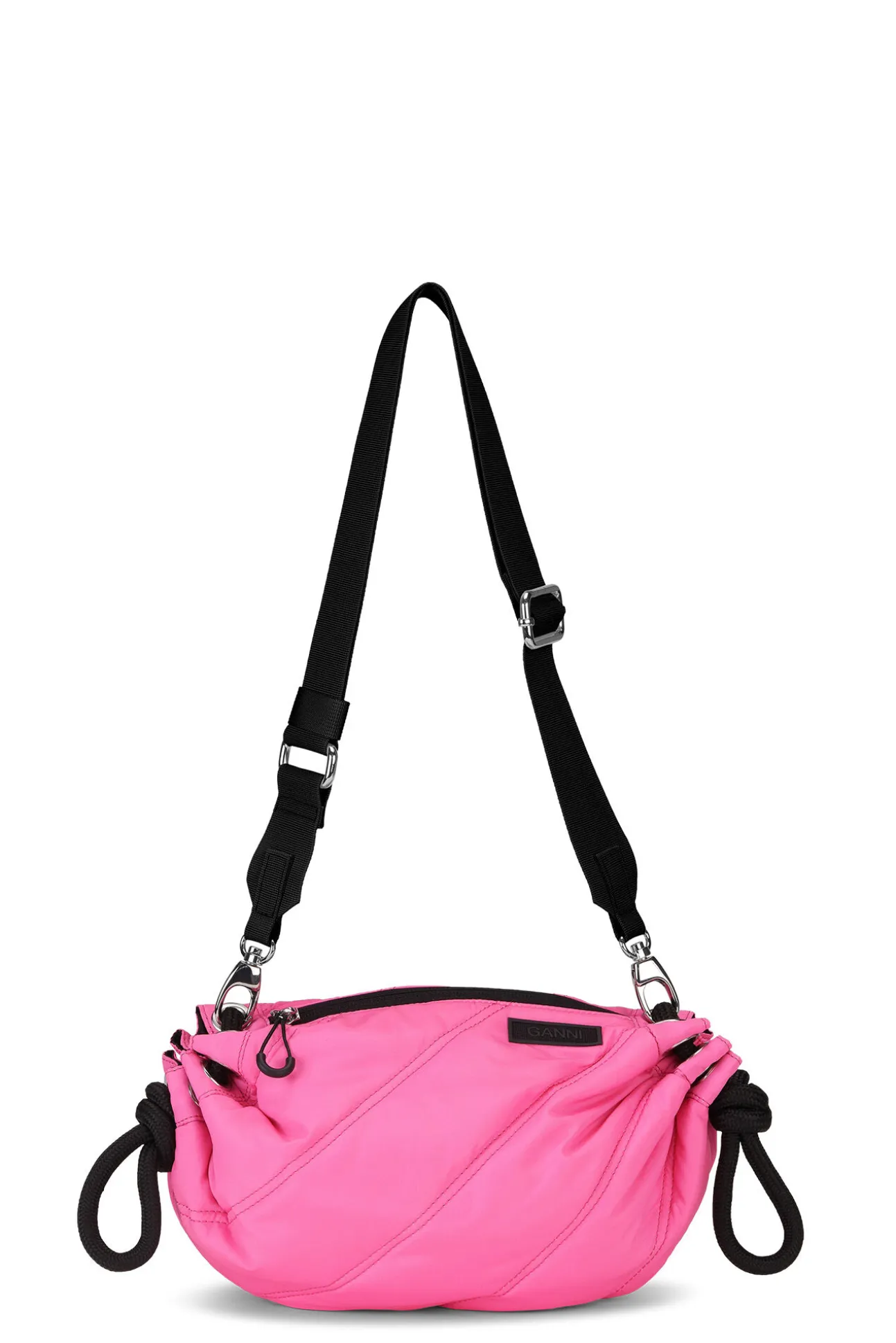 Outlet GANNI Gesteppte Duffle Bag Sugar Plum