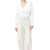 New GANNI Gestreifte Stary-Jeans Multicolour