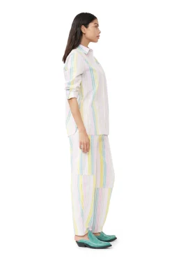 New GANNI Gestreifte Stary-Jeans Multicolour