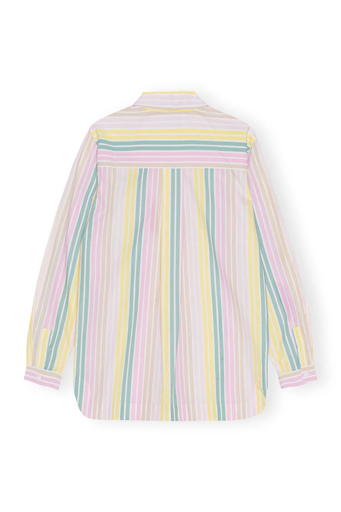 Flash Sale GANNI Gestreiftes Cotton-Hemd Multicolour