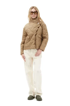 Best Sale GANNI Glitzernde Izey-Jeans Vanilla Ice