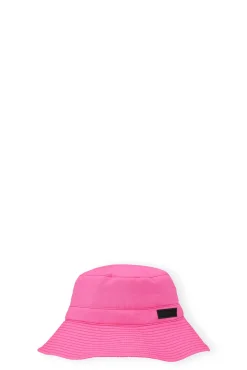 Cheap GANNI Gruner Fischerhut Aus Tech-Gewebe Sugar Plum