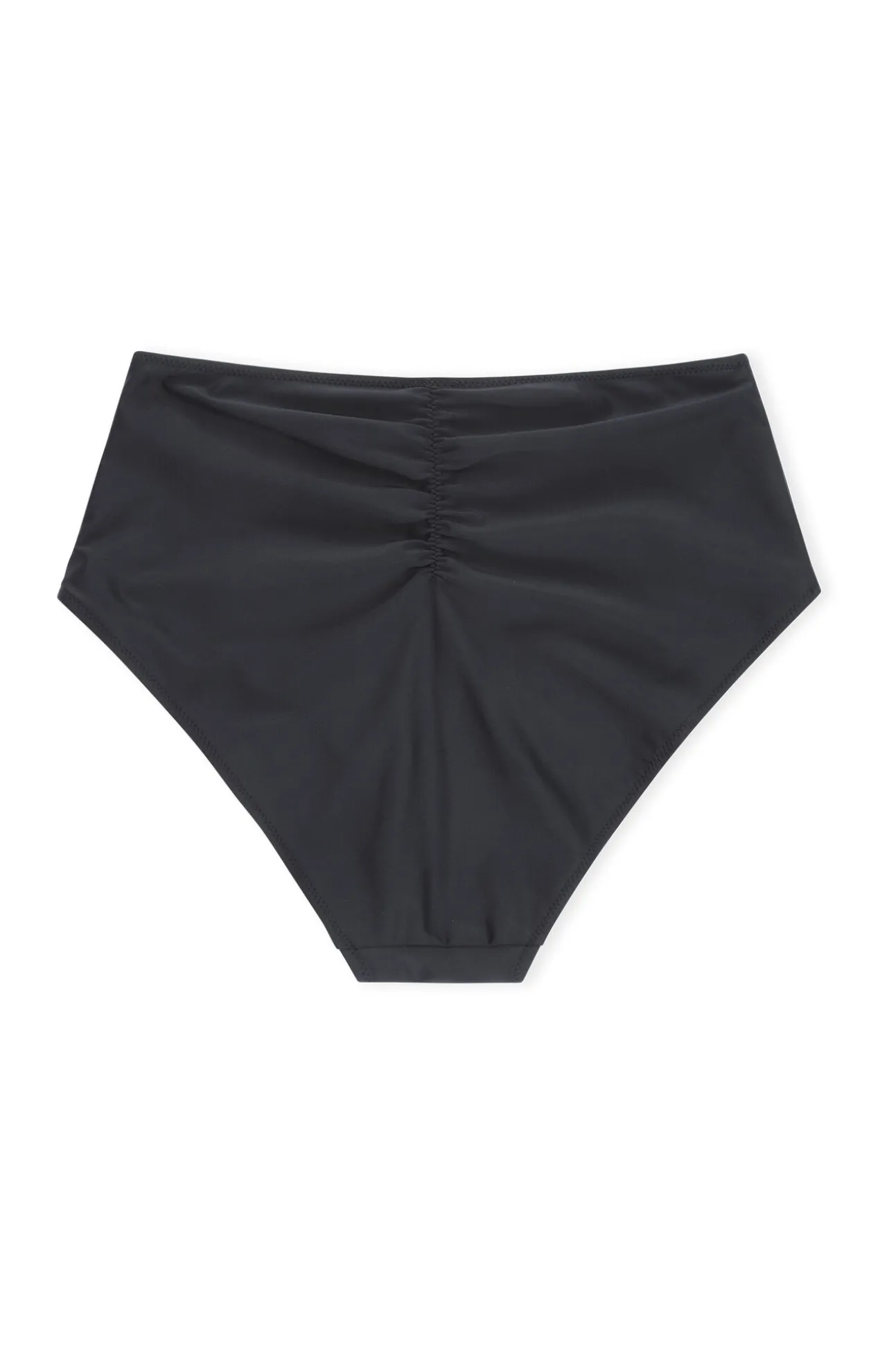 Sale GANNI High-Rise-Bikiniunterteil Black