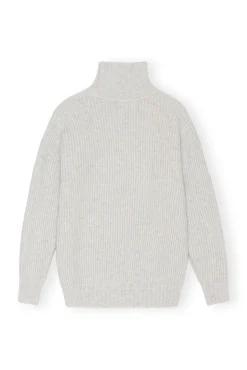New GANNI Hochgeschlossener Pullover Mit Reisverschluss High Rise