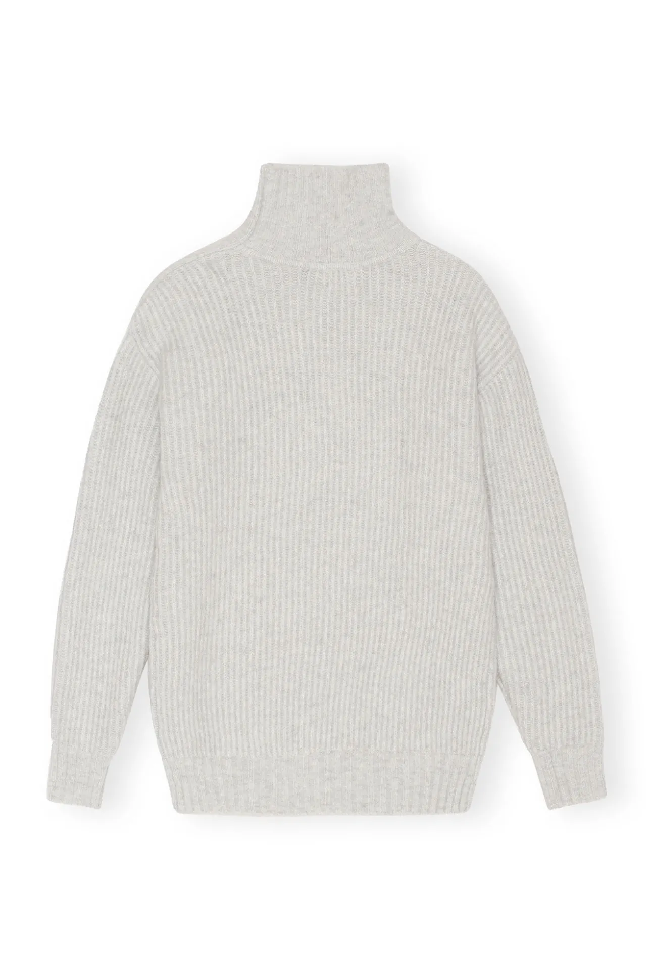 New GANNI Hochgeschlossener Pullover Mit Reisverschluss High Rise