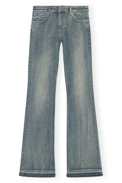Flash Sale GANNI Iry-Jeans Mit Gefarbten Saumen Tint Wash