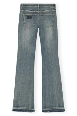 Flash Sale GANNI Iry-Jeans Mit Gefarbten Saumen Tint Wash