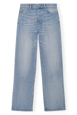 New GANNI Izey-Jeans Light Blue Vintage