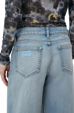 Store GANNI Jozey Jeans Light Blue Vintage