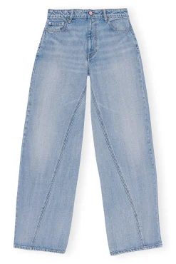 Store GANNI Jozey Jeans Light Blue Vintage