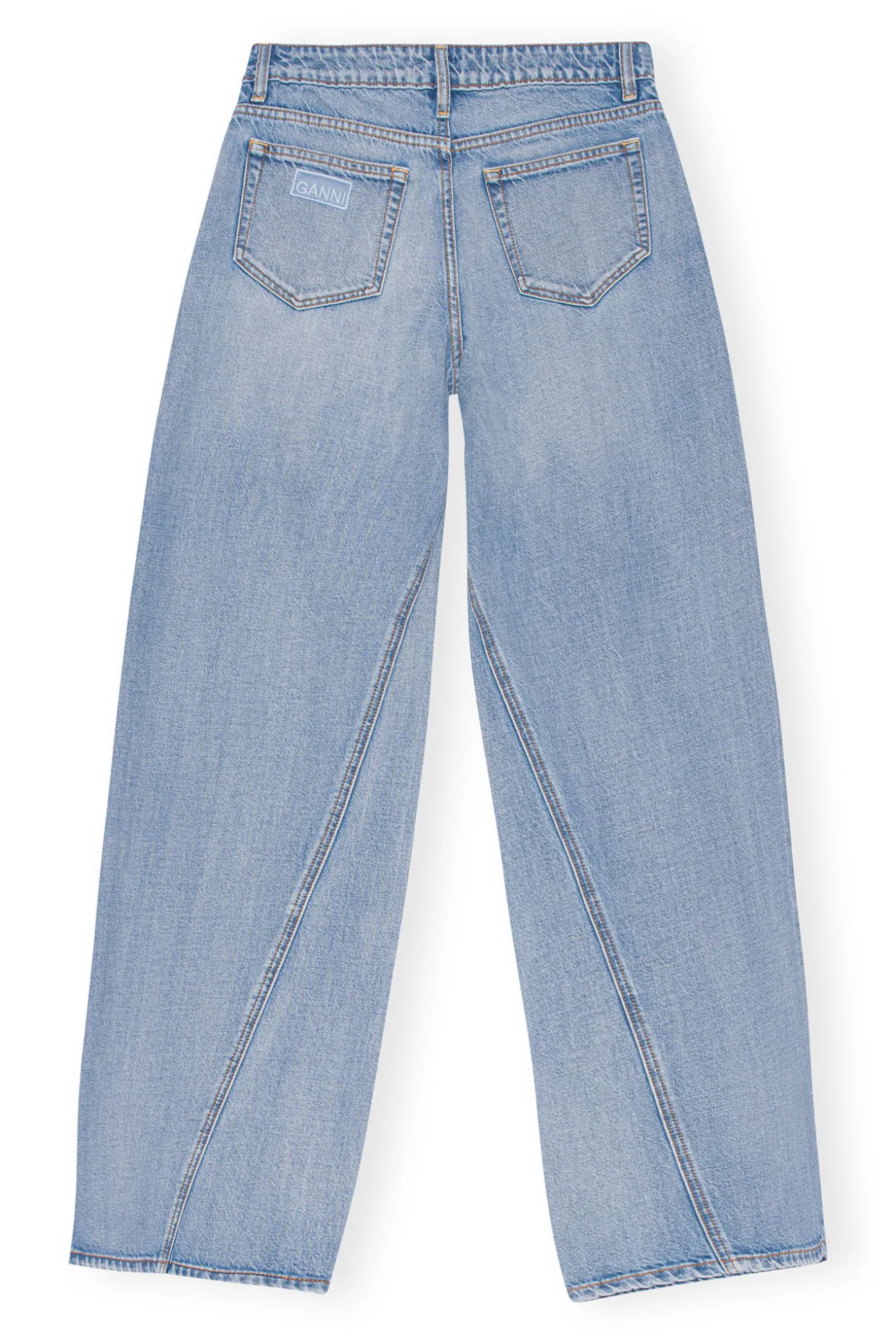 Store GANNI Jozey Jeans Light Blue Vintage