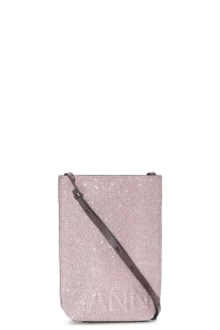 Best Sale GANNI Kleine Banner-Umhangetasche Light Lilac