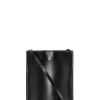 Discount GANNI Kleine Banner-Umhangetasche Black