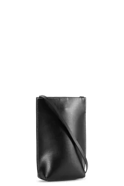Discount GANNI Kleine Banner-Umhangetasche Black