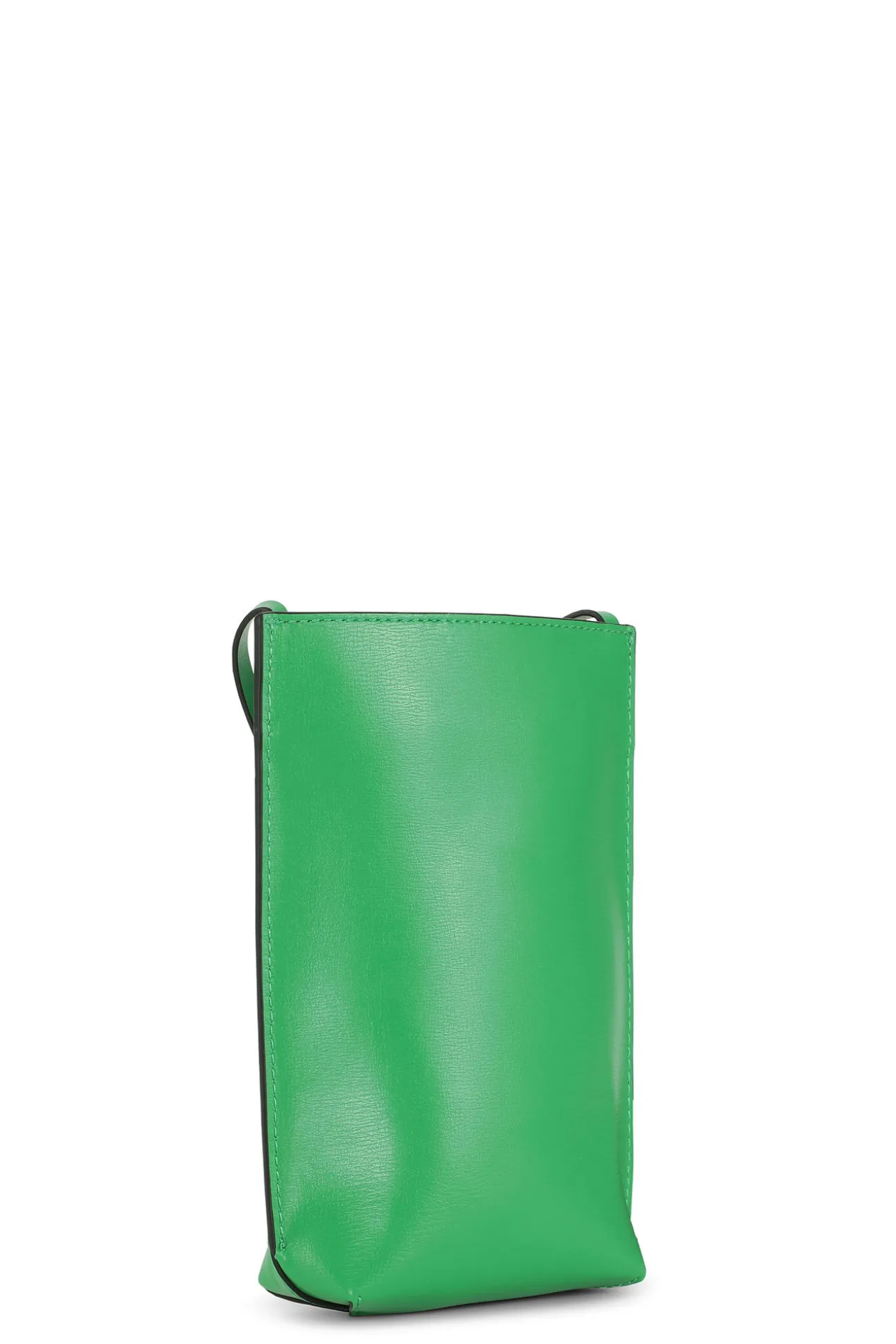 Outlet GANNI Kleine Banner-Umhangetasche Kelly Green