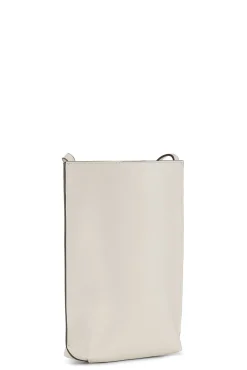 Outlet GANNI Kleine Banner-Umhangetasche Egret