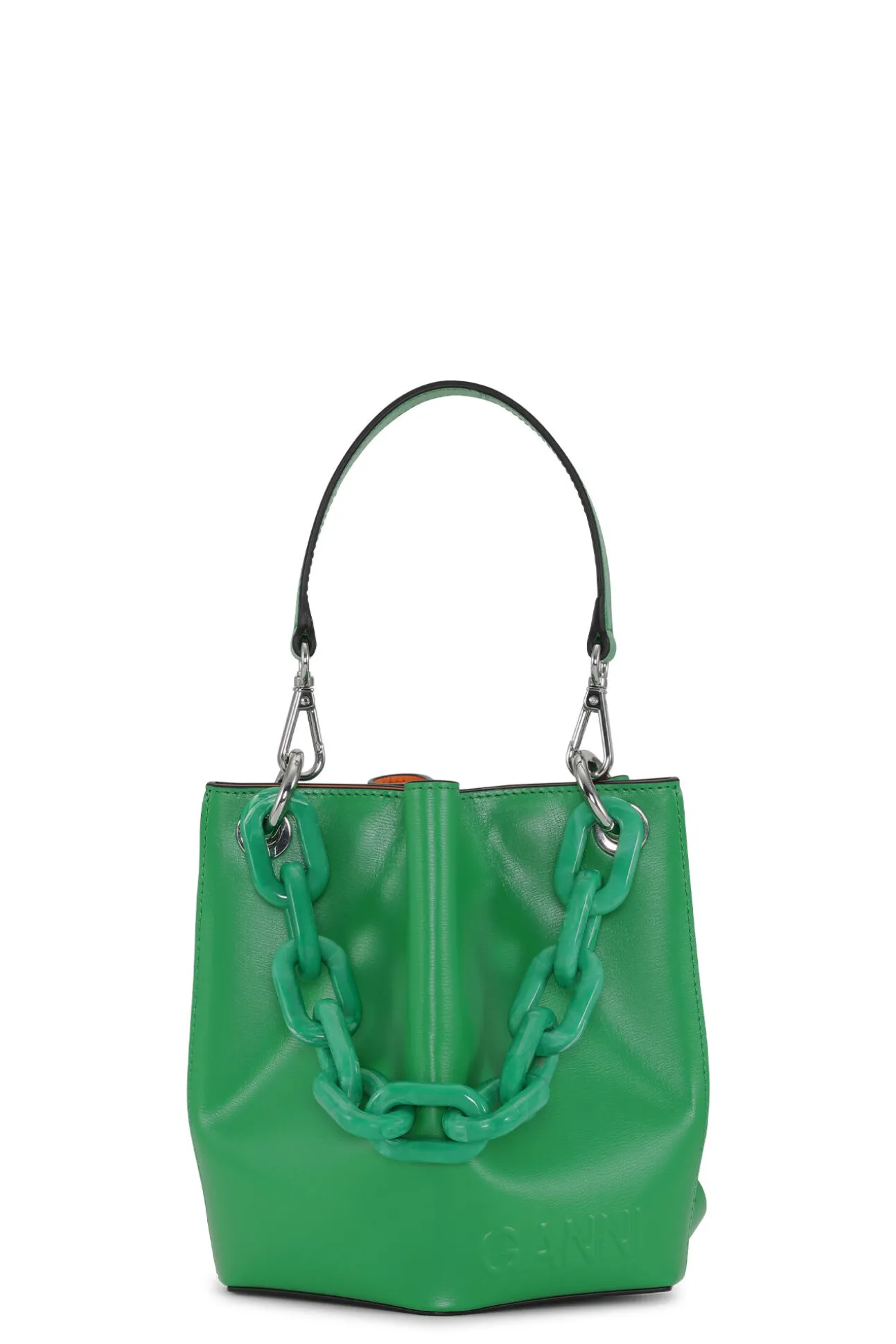 Flash Sale GANNI Kleine Diamond-Bucket-Bag Kelly Green