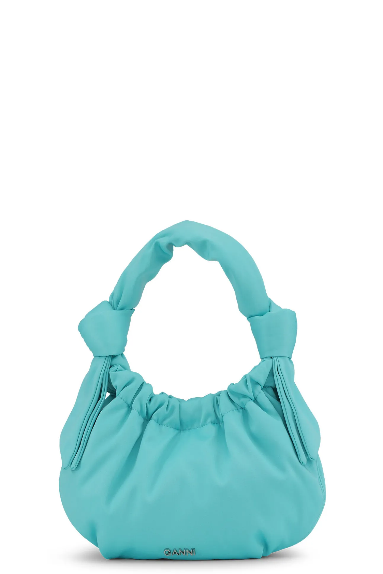 Best GANNI Kleine Hobo-Tasche Fur Besondere Anlasse Lagoon