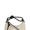 Outlet GANNI Knot-Baguette-Tasche Pale Khaki