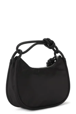 Cheap GANNI Knot-Baguette-Tasche Black