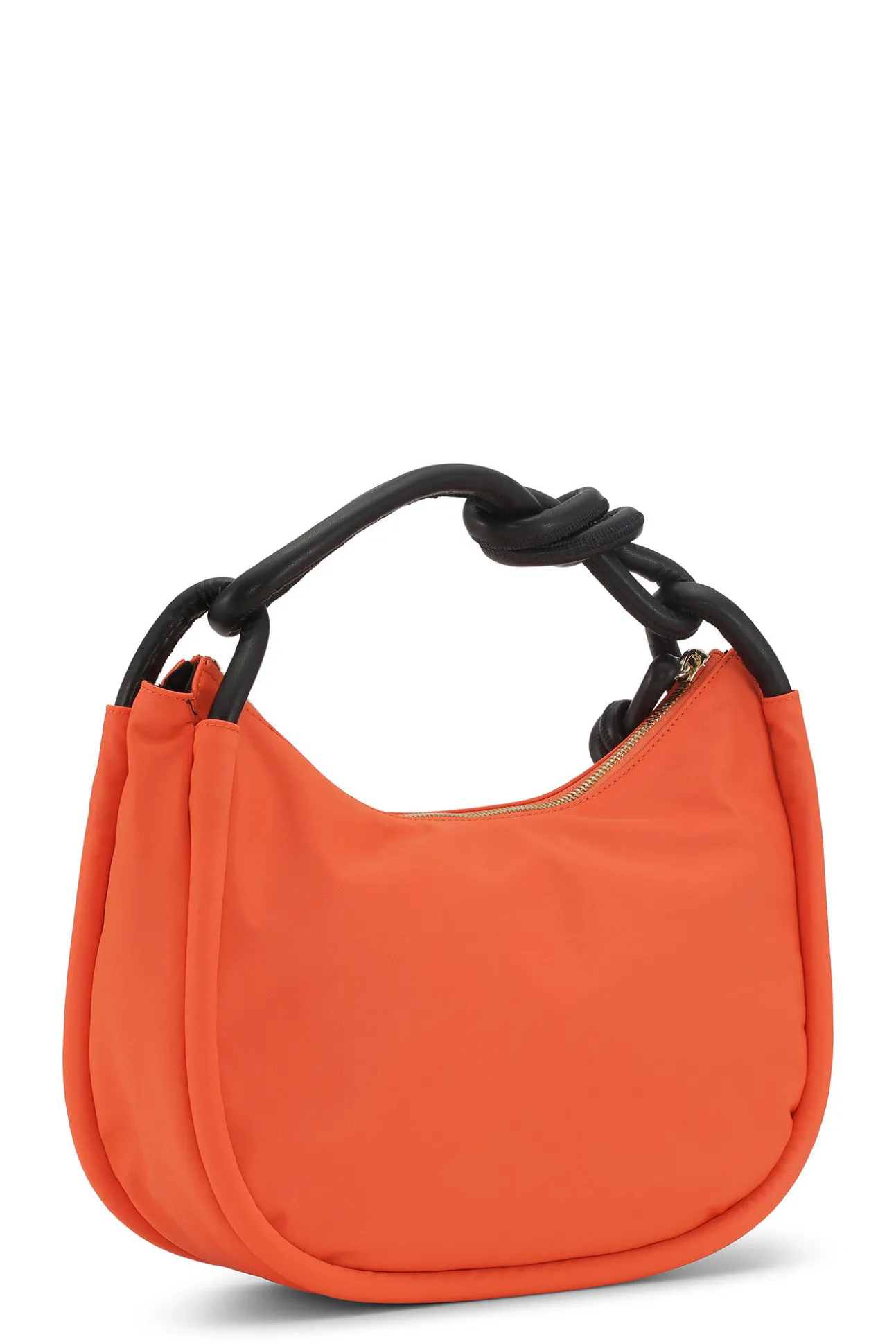 Sale GANNI Knot-Baguette-Tasche Orangeade