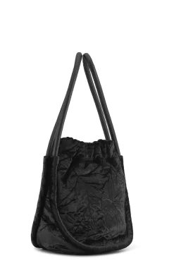 Store GANNI Knot-Mini-Taschchen Black