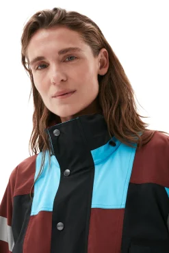 Online GANNI Kria Neoshell Cropped Jacke Black