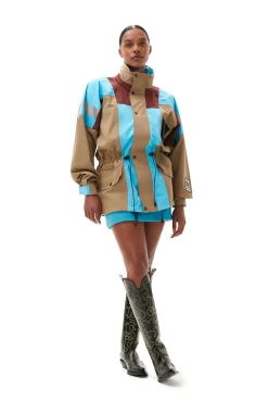 Flash Sale GANNI Kria Neoshell Jacke Camel
