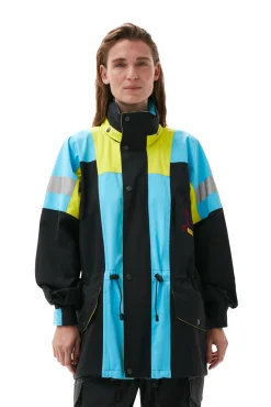 Sale GANNI Kria Neoshell Jacke Black