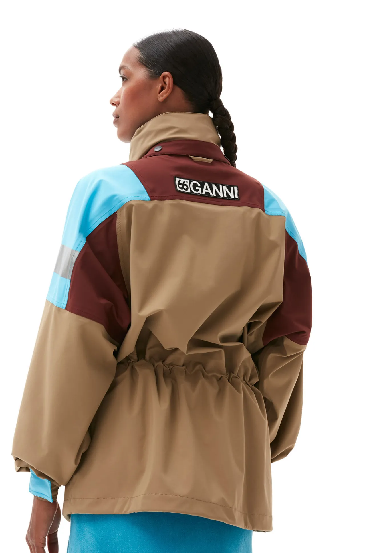 Flash Sale GANNI Kria Neoshell Jacke Camel