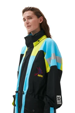 Sale GANNI Kria Neoshell Jacke Black