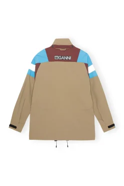 Flash Sale GANNI Kria Neoshell Jacke Camel