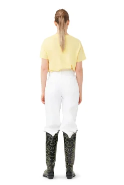 Cheap GANNI Lassiges Banana-T-Shirt Lemon Drop