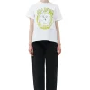 Hot GANNI Lassiges Bunny-T-Shirt Bright White