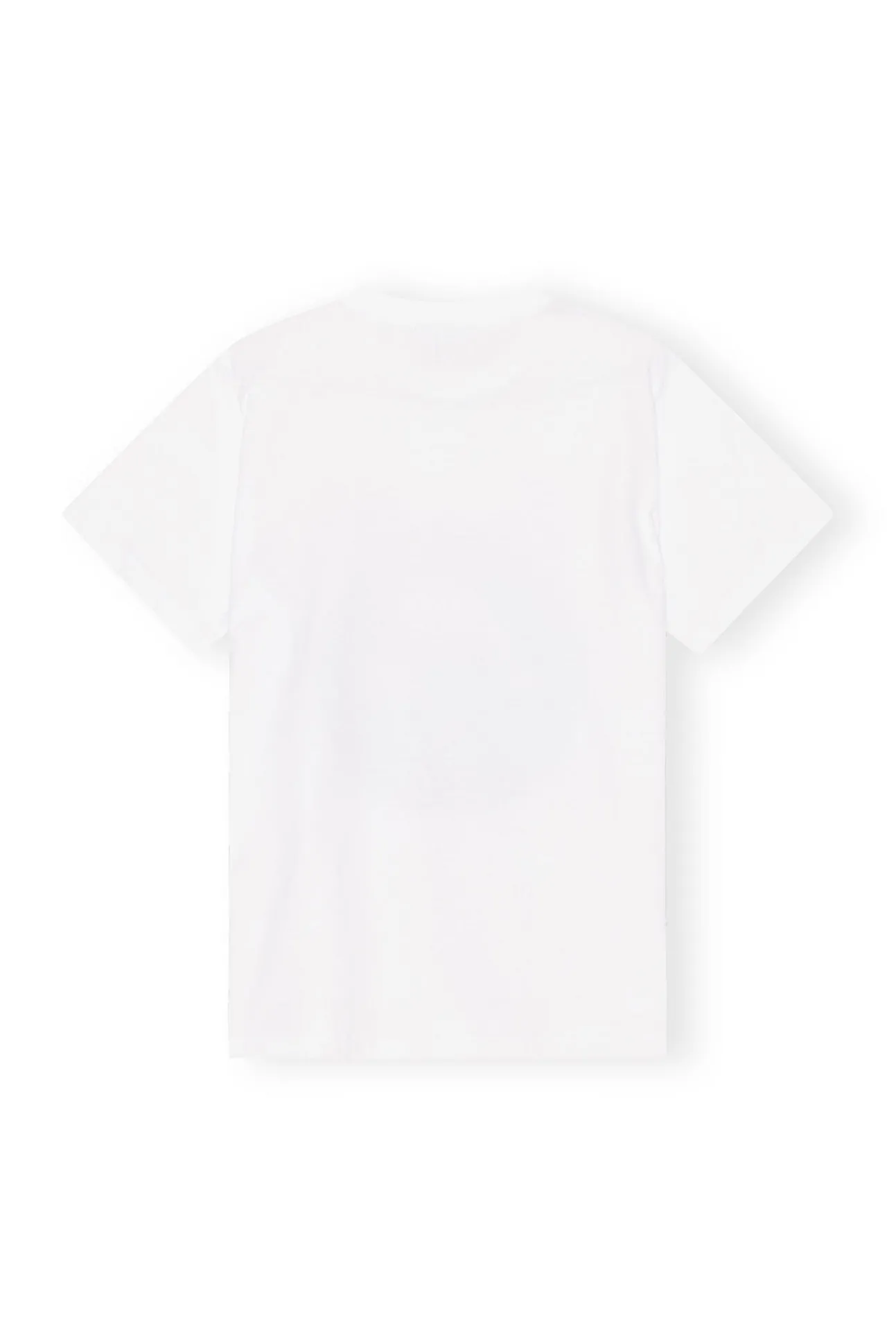 Shop GANNI Lassiges Dolphin-T-Shirt Bright White