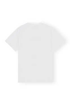 Store GANNI Lassiges Future-T-Shirt Bright White