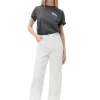 Store GANNI Lassiges Loveclub-T-Shirt Volcanic Ash
