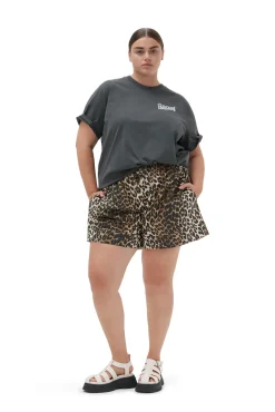 Store GANNI Lassiges Loveclub-T-Shirt Volcanic Ash