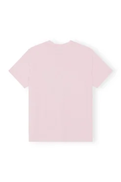 Best GANNI Lassiges Schmetterling-T-Shirt Light Lilac