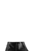Best GANNI Leicht Spitze Crop-Stiefel Black