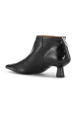 Best GANNI Leicht Spitze Crop-Stiefel Black