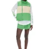 Shop GANNI Leichte Tech-Pufferweste Zum Wenden Classic Green