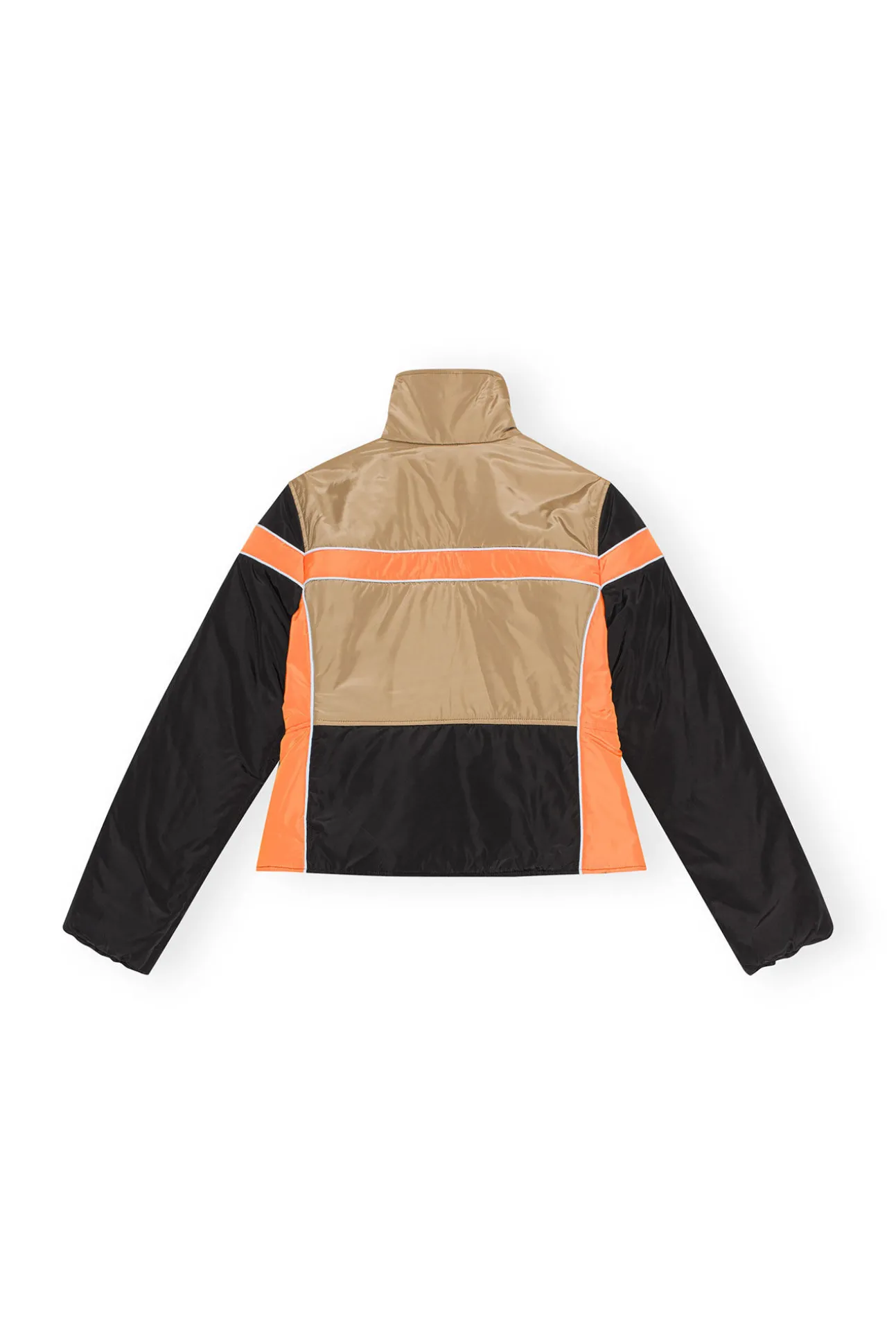 Hot GANNI Leichte, Wattierte Jacke Mit Colourblock Block Colour
