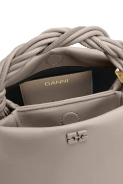 Hot GANNI Light Grey Bou Bag Oyster Gray