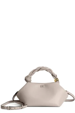 Hot GANNI Light Grey Bou Bag Oyster Gray