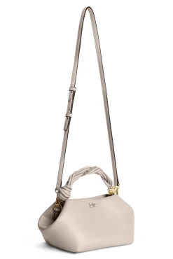 Hot GANNI Light Grey Bou Bag Oyster Gray