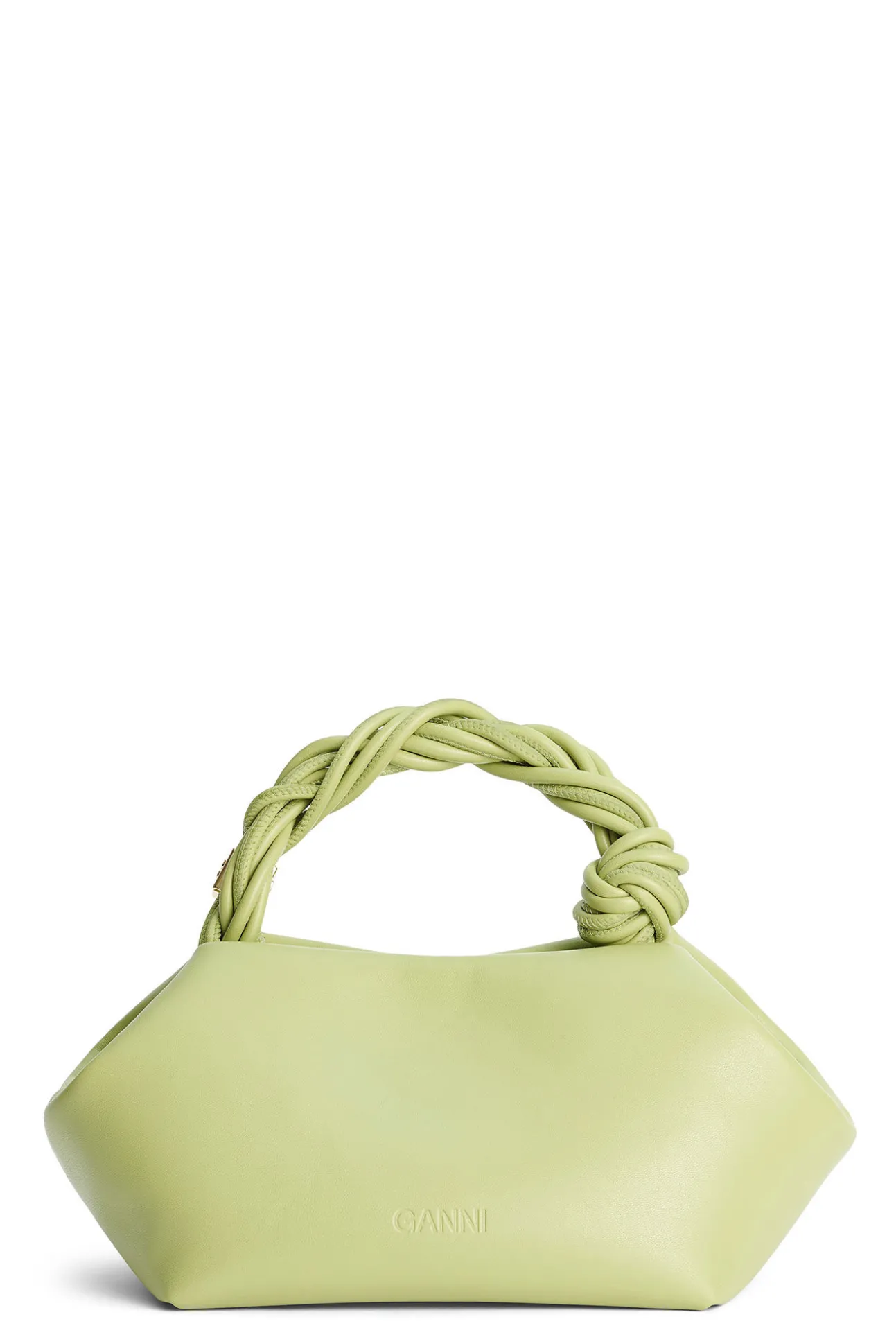 Cheap GANNI Light Khaki Bou Bag Mosstone