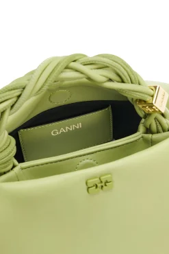 Cheap GANNI Light Khaki Bou Bag Mosstone