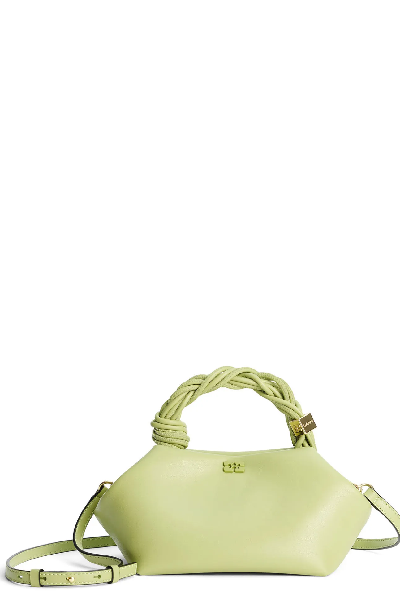 Cheap GANNI Light Khaki Bou Bag Mosstone